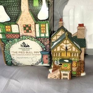 SOLDCHARLES DICKENS DEPT 50 1993 COLLECTORS EDITION ORNAMENT